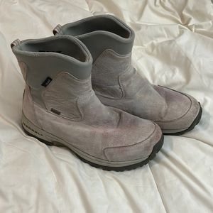 Merrill Thinsulate winter boots pink gray shoes